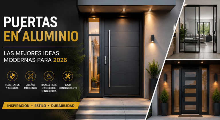 40 Ideas De Puertas De Aluminio En 2026