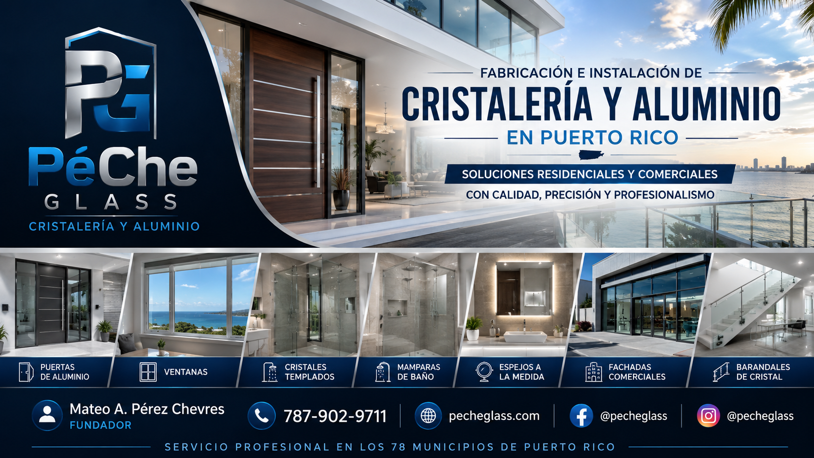 Servicios de Cristalería y Aluminio en Puerto Rico 2026